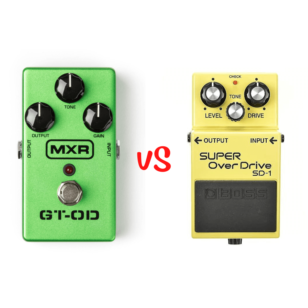 MXR GT-OD VS BOSS SD-1
